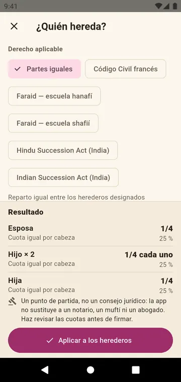 ¿Quién hereda? Las cuotas según el Hindu Succession Act