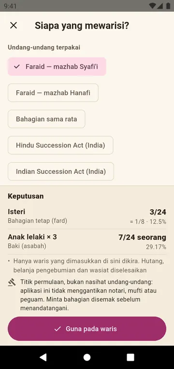 Siapa yang mewarisi? Bahagian di bawah Hindu Succession Act