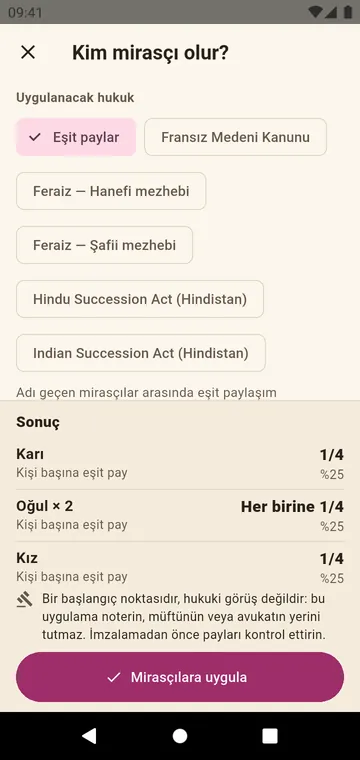 Kim mirasçı olur? Hindu Succession Act'e göre paylar